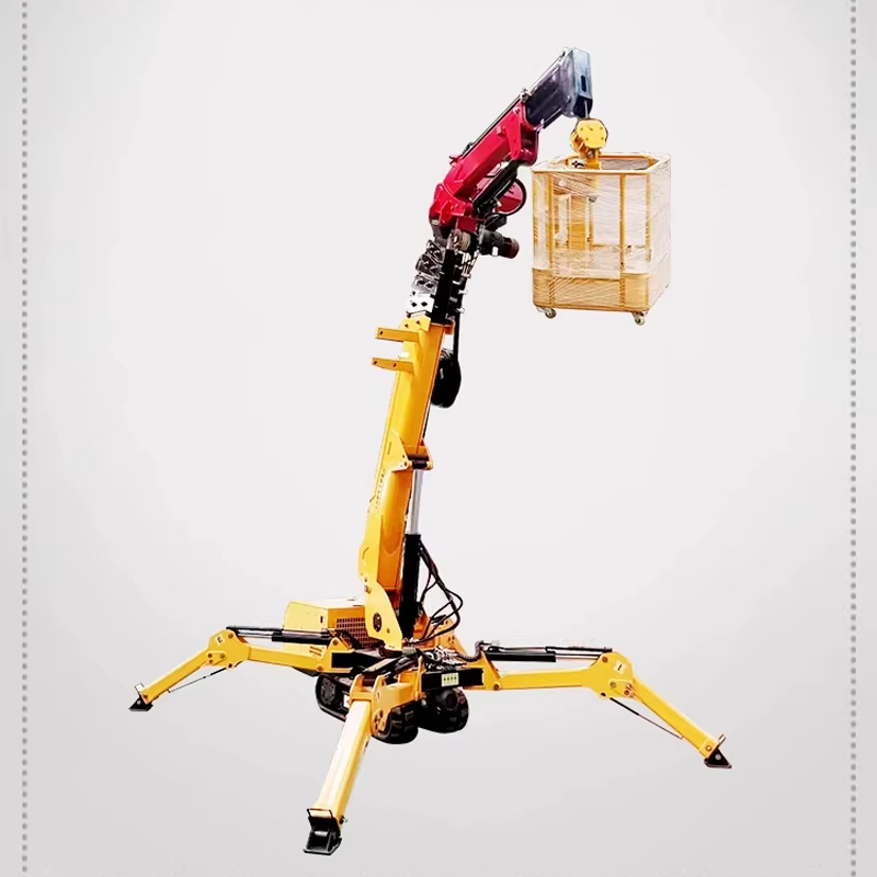 Compact Crawler Boom Lift - Nuova Gru a Ragno Compatta Idraulica