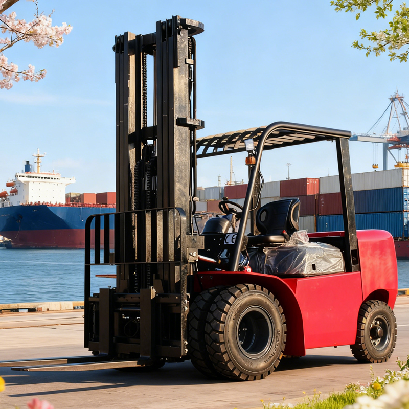 Heavy Equipment Forklift - Carrello Elevatore Diesel da 8 Tonnellate