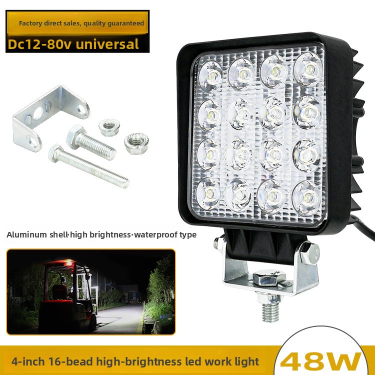 Heavy Equipment Forklift - Faro da Lavoro LED 48W 16LED