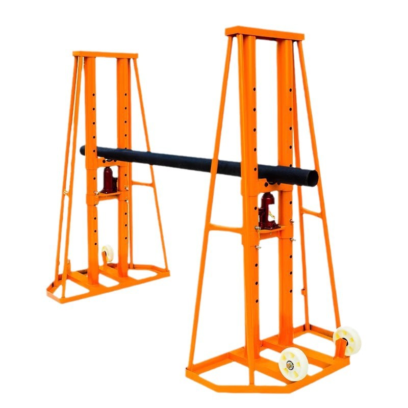 Heavy Equipment Jack Stands - Supporti Idraulici Regolabili per Carichi Pesanti,