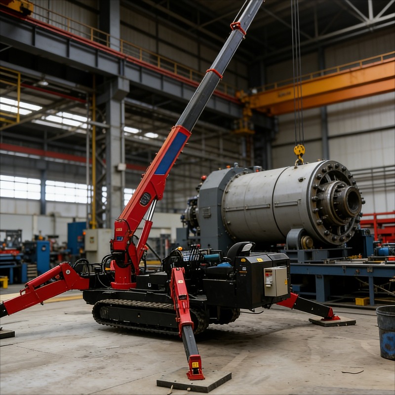 Compact Crawler Boom Lift - Grua a ragno mini personalizzata da