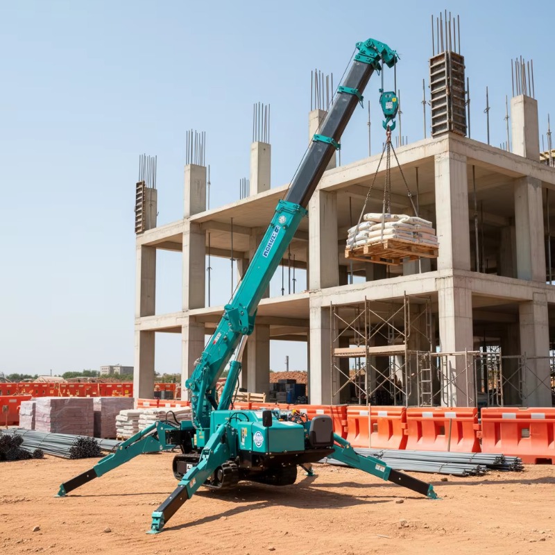 Compact Crawler Boom Lift - Gru a ragno compatta cingolata elettrica