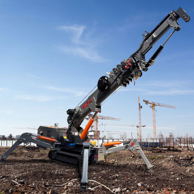 Compact Crawler Boom Lift - Grua Telescopica Compatta Personalizzata con Braccio