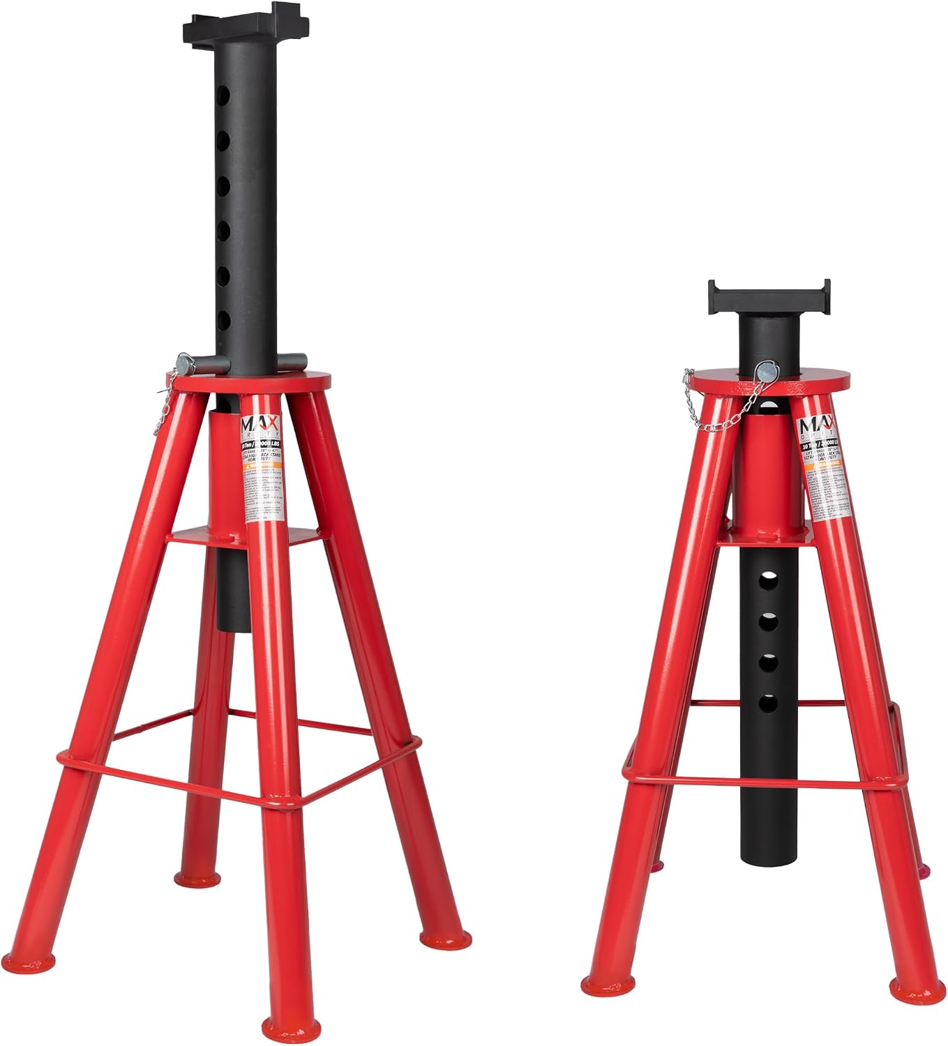 Heavy Equipment Jack Stands - Cavalletti Regolabili a Perno ad Alto