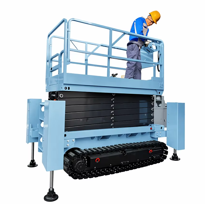 Compact Crawler Boom Lift - Piattaforma di Lavoro Aerea Compatta Articolata
