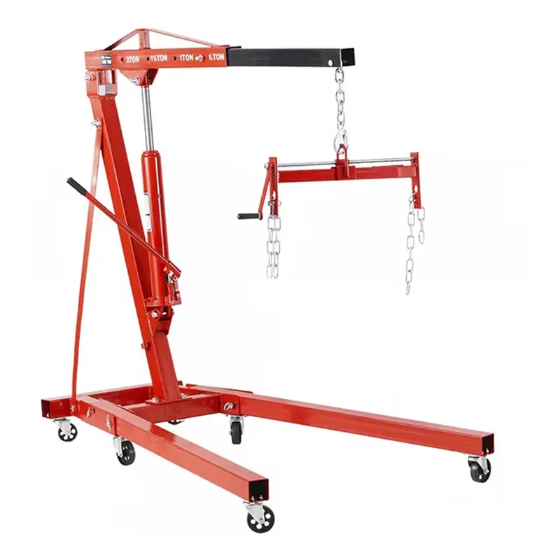 Heavy Equipment Jack Stands - Gru idraulica pieghevole da 2 tonnellate
