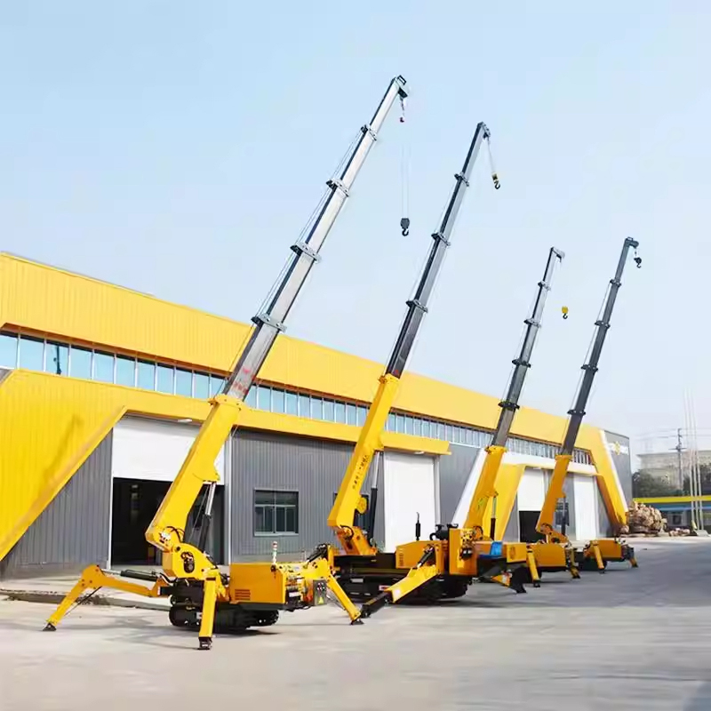 Compact Crawler Boom Lift - Gru a Ragno Cingolata Compatta Idraulica