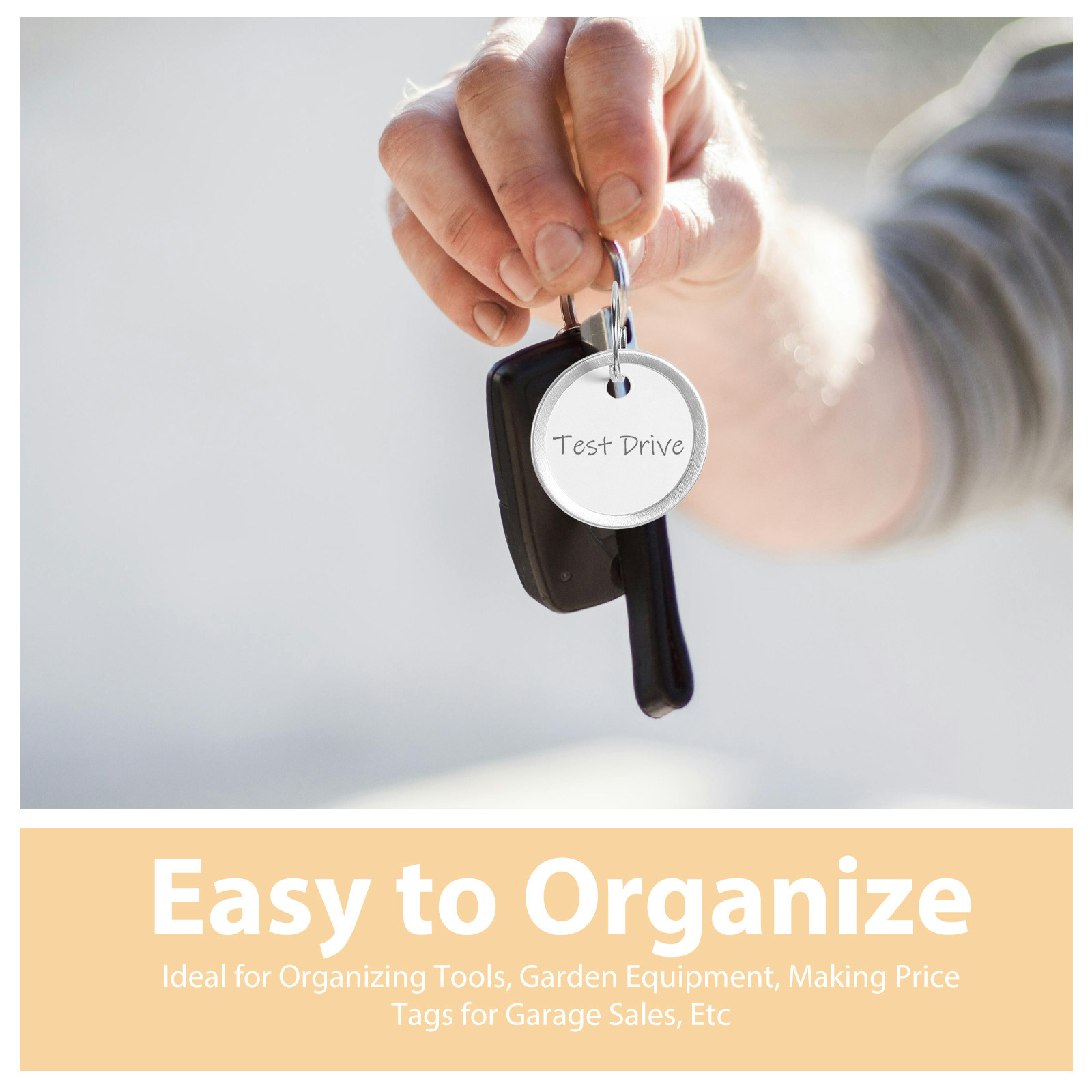100 pezzi di etichette portach - Heavy Equipment Key Ring recensione e prezzo