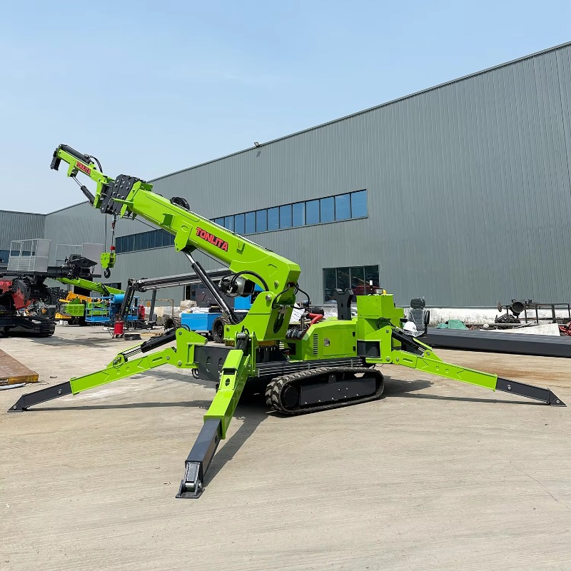 Mini Gru Cingolata Compatta a  - Compact Crawler Boom Lift recensione e prezzo