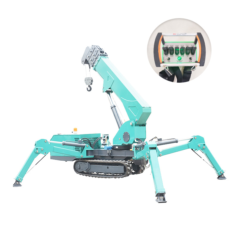 Gru idraulica a ragno 7T, mini - Compact Crawler Boom Lift recensione e prezzo