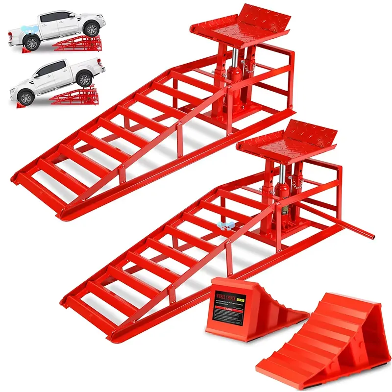 Rampe Idrauliche di Alta Quali - Heavy Equipment Jack Stands recensione e prezzo