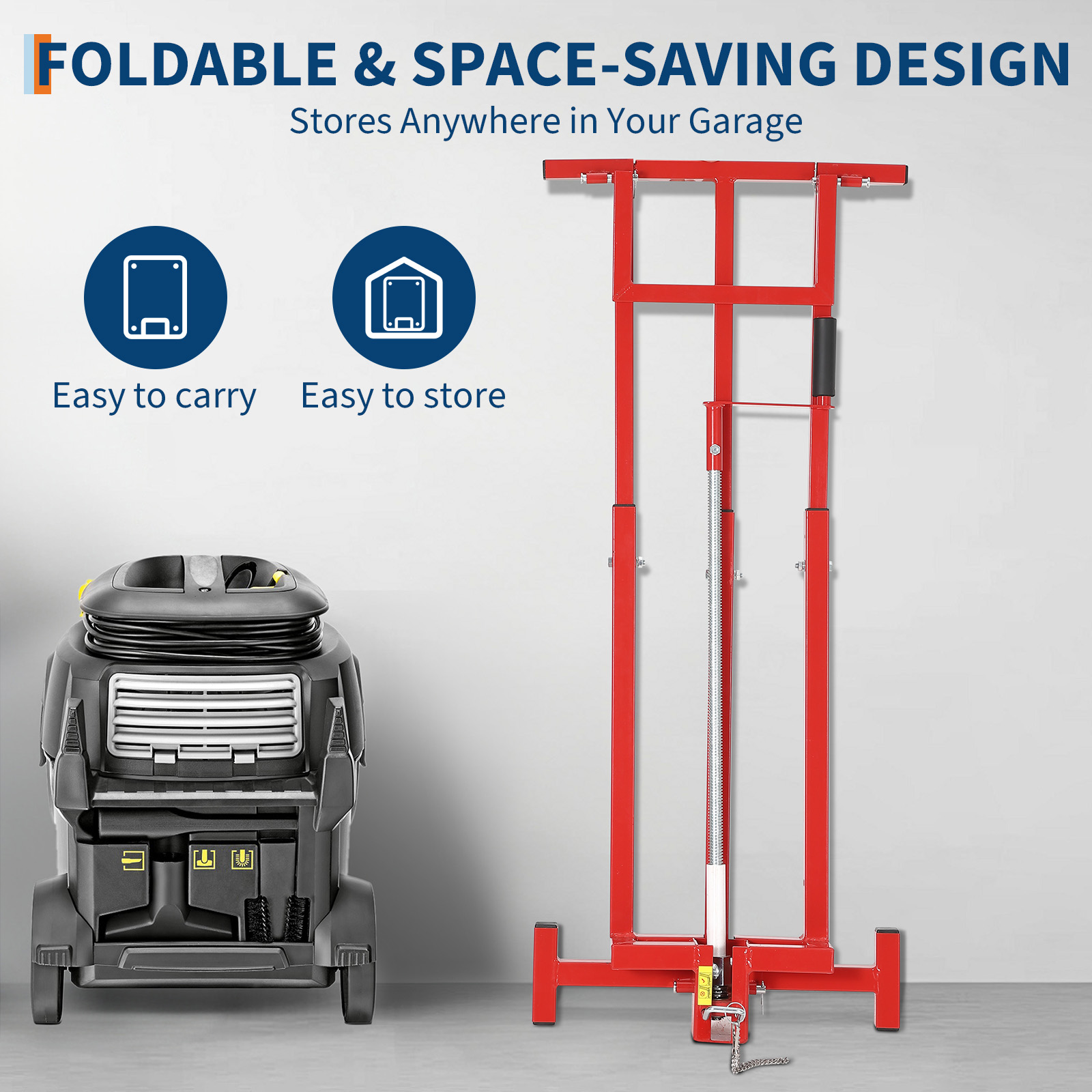 Sollevatore Pieghevole per Tos - Heavy Equipment Jack Stands recensione e prezzo