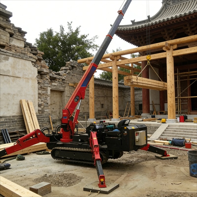Grua a ragno mini personalizza - Compact Crawler Boom Lift recensione e prezzo