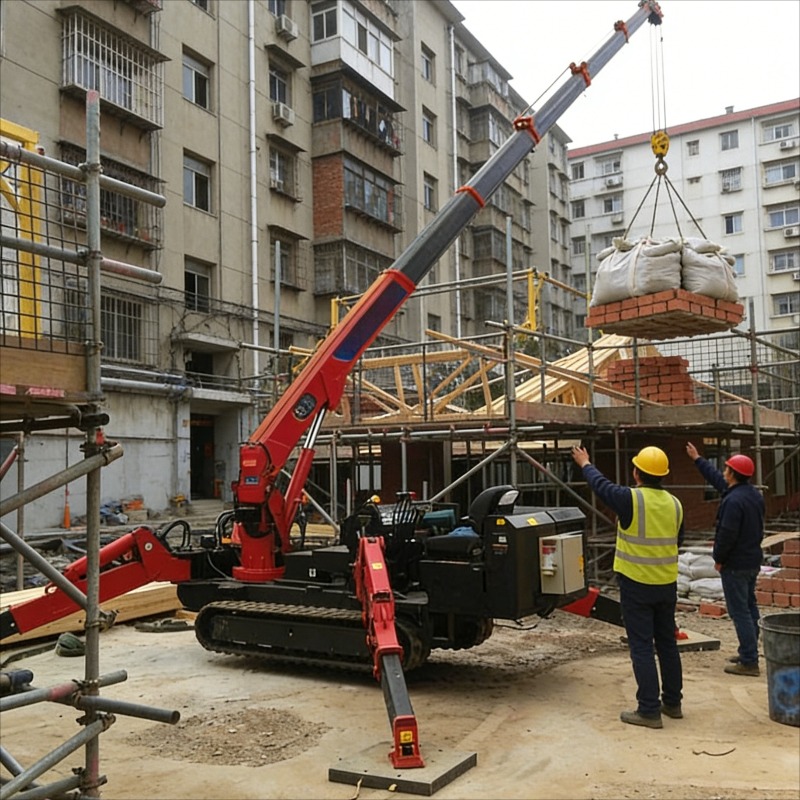 Grua a ragno mini personalizza - Compact Crawler Boom Lift recensione e prezzo