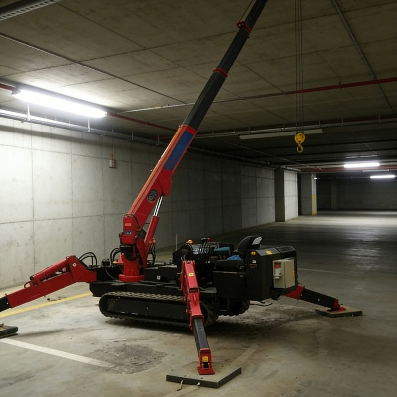 Grua a ragno mini personalizza - Compact Crawler Boom Lift recensione e prezzo