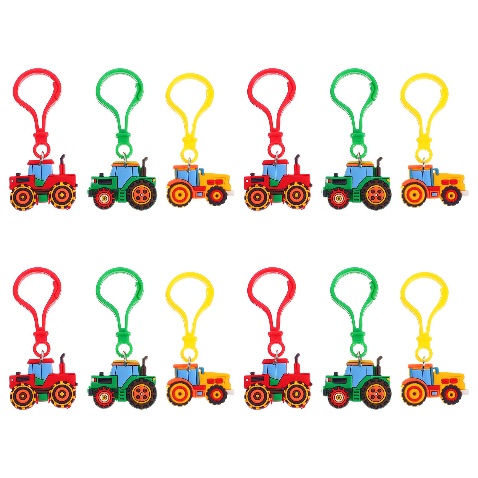 12 portachiavi a tema macchina - Heavy Equipment Key Ring recensione e prezzo
