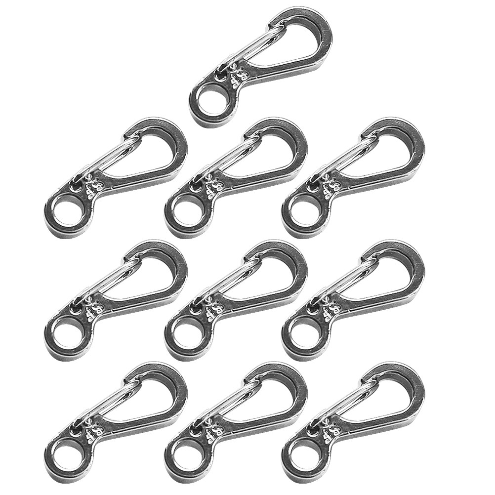 10 Pezzi Clip per Paracord da  - Heavy Equipment Key Ring recensione e prezzo