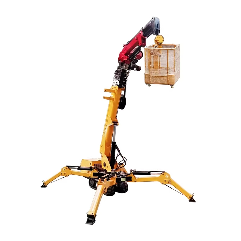 Gru a Ragno Cingolata Compatta - Compact Crawler Boom Lift recensione e prezzo